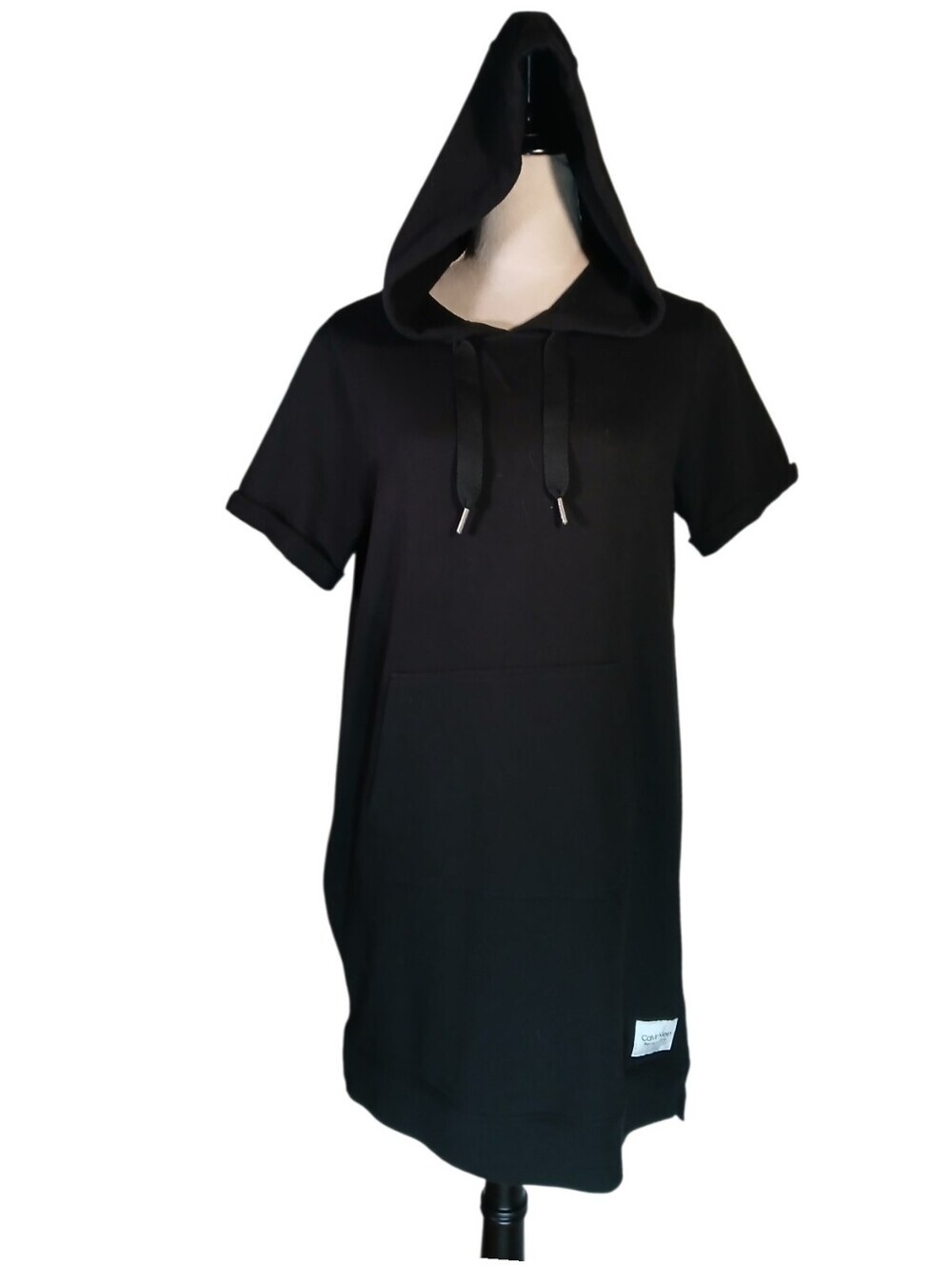 Calvin Klein Performance Hoodie Short Sleeve Black